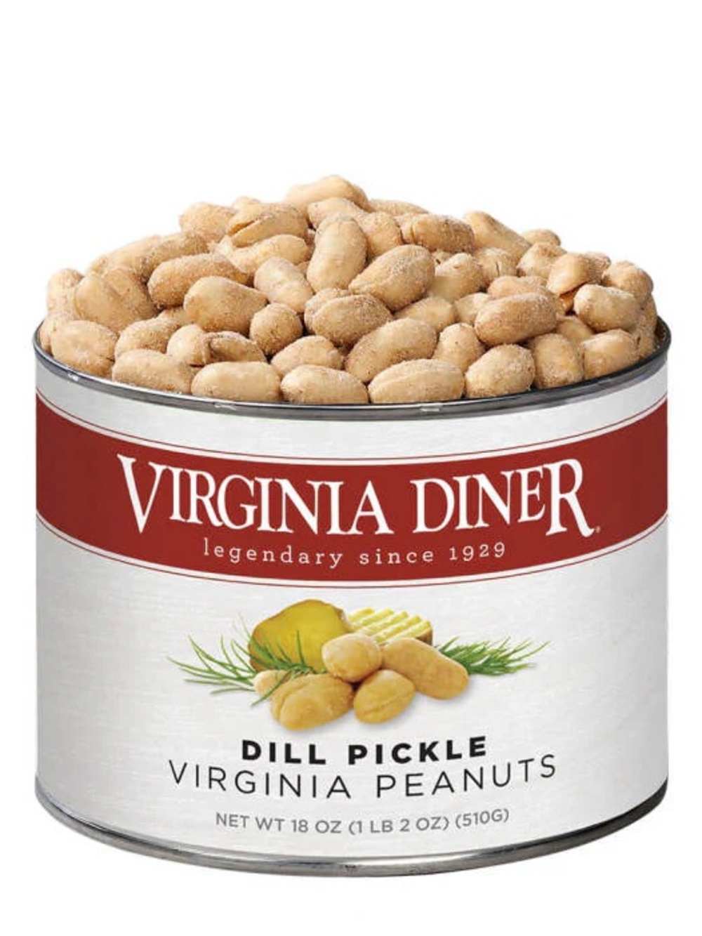9 oz Can Dill Pickle Virginia Peanuts